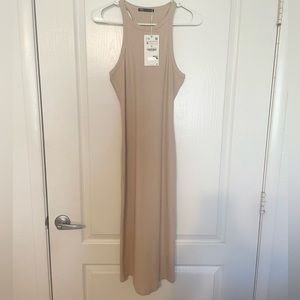 NWT Zara Ribbed Bodycon Dress-Medium